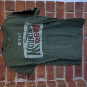 𝅺mountain Dew Graphic Tee Small